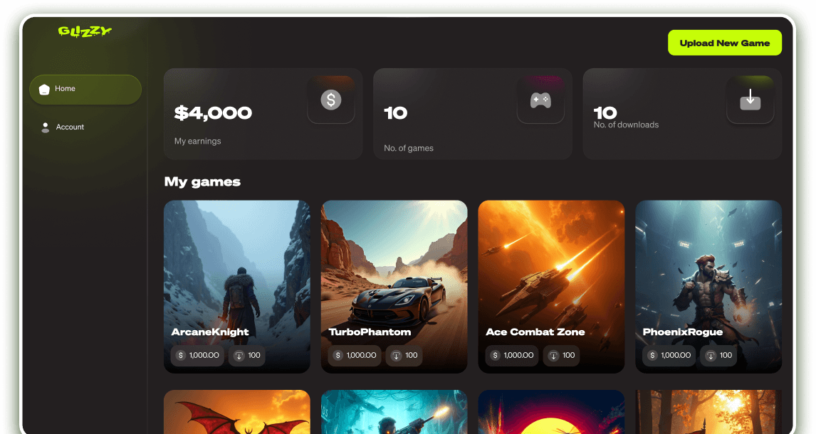 Glizzy final revenue and platform dashboard