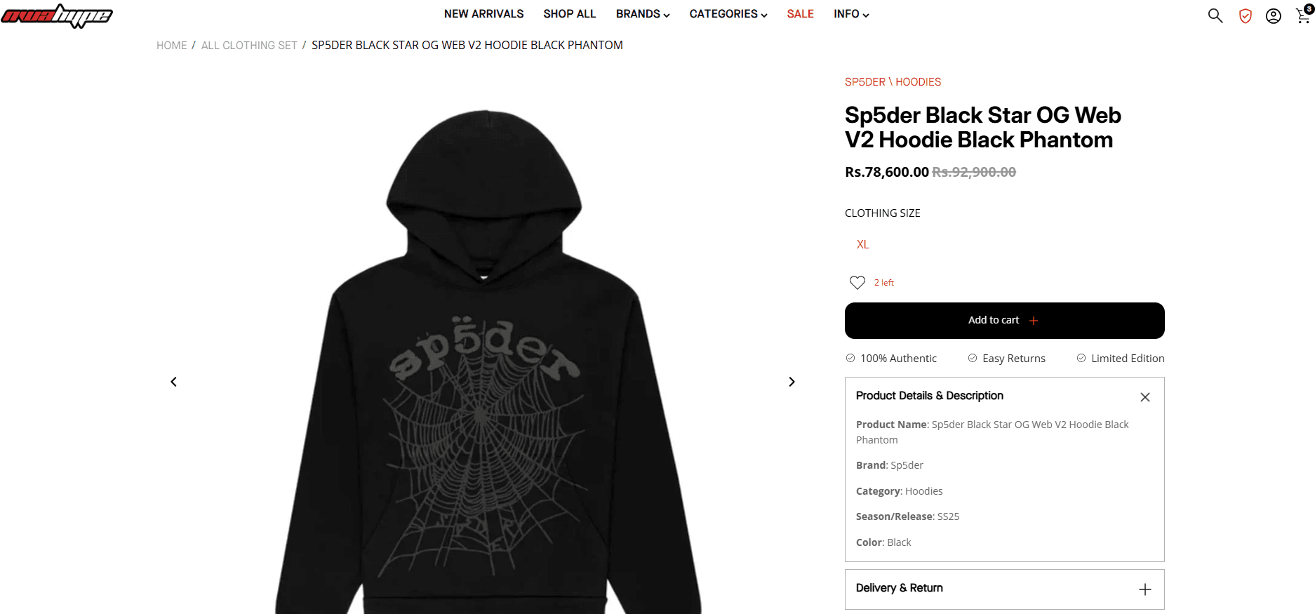 Nwahype custom Shopify theme showcase